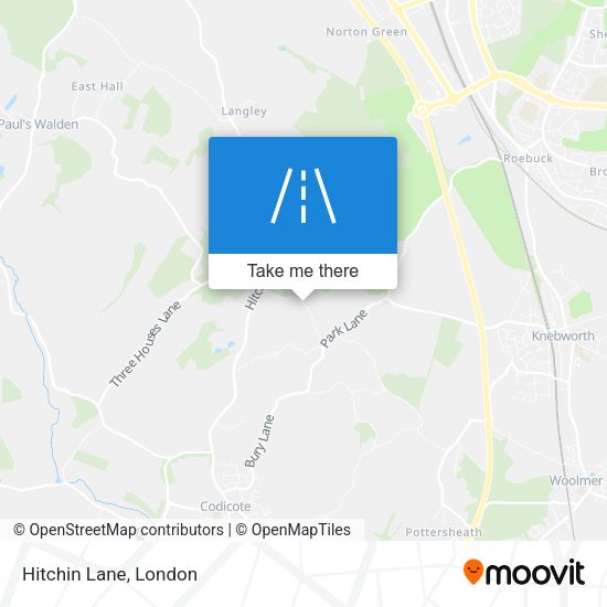 Hitchin Lane map