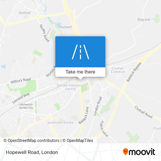 Hopewell Road map