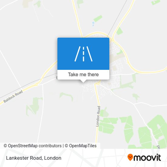 Lankester Road map