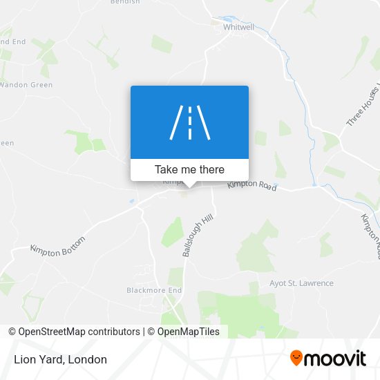 Lion Yard map
