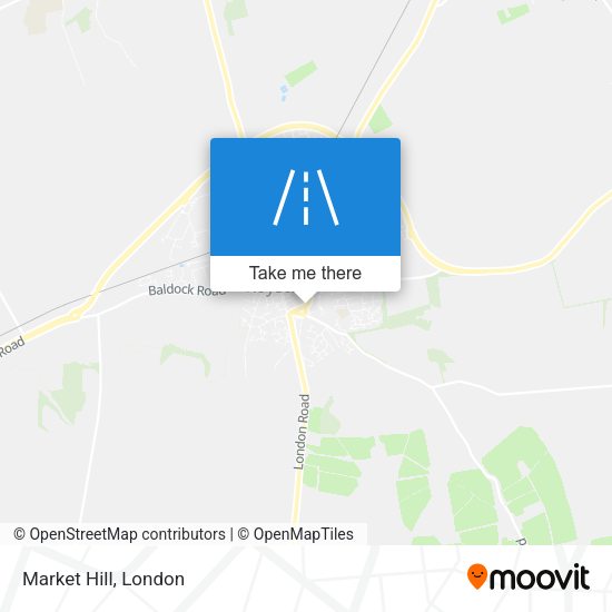 Market Hill map