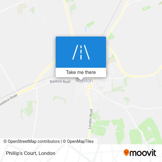 Phillip's Court map