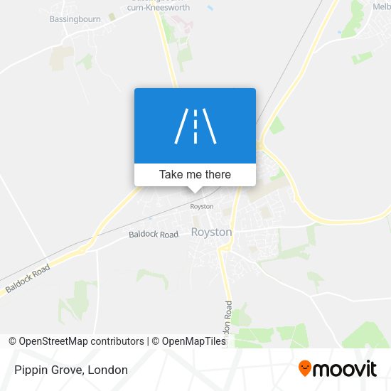 Pippin Grove map