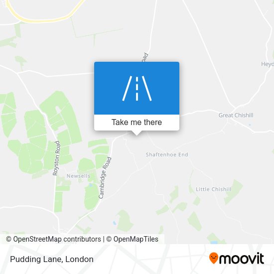 Pudding Lane map