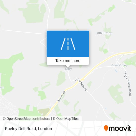 Rueley Dell Road map