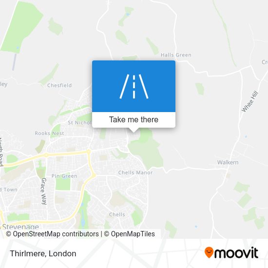 Thirlmere map