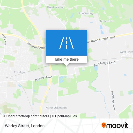 Warley Street map