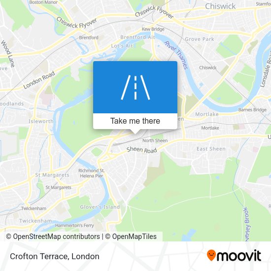 Crofton Terrace map
