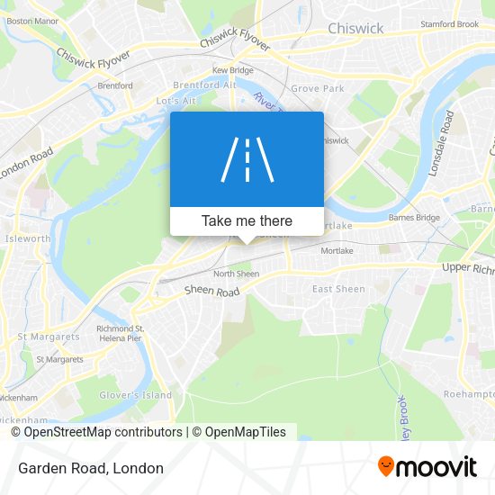 Garden Road map