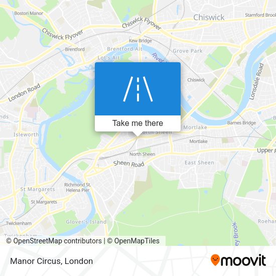Manor Circus map