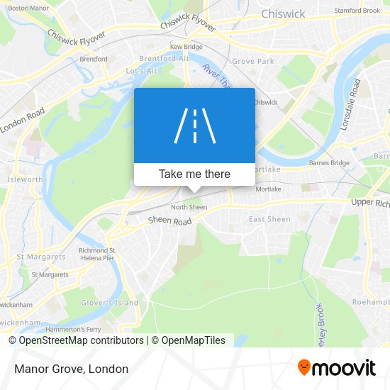 Manor Grove map