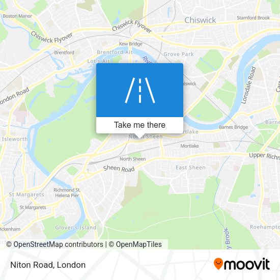 Niton Road map