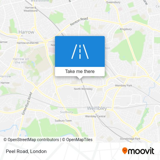Peel Road map