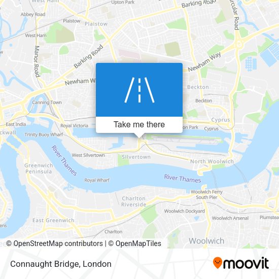 Connaught Bridge map