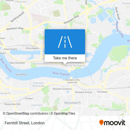 Fernhill Street map