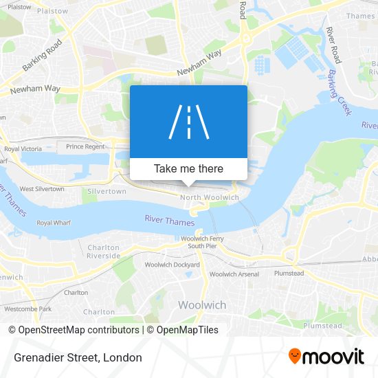 Grenadier Street map