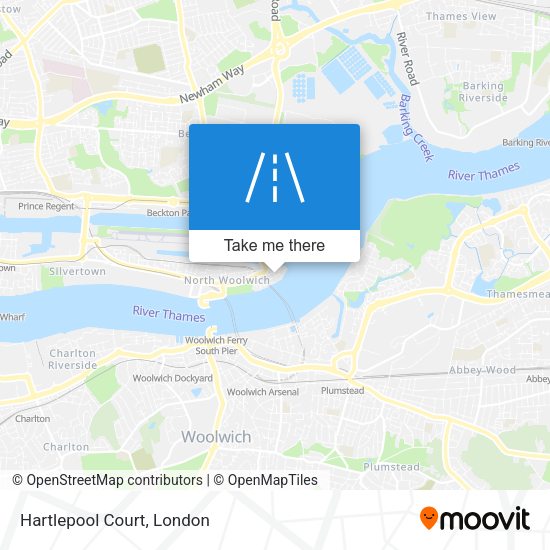 Hartlepool Court map