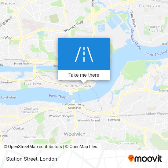 Station Street map