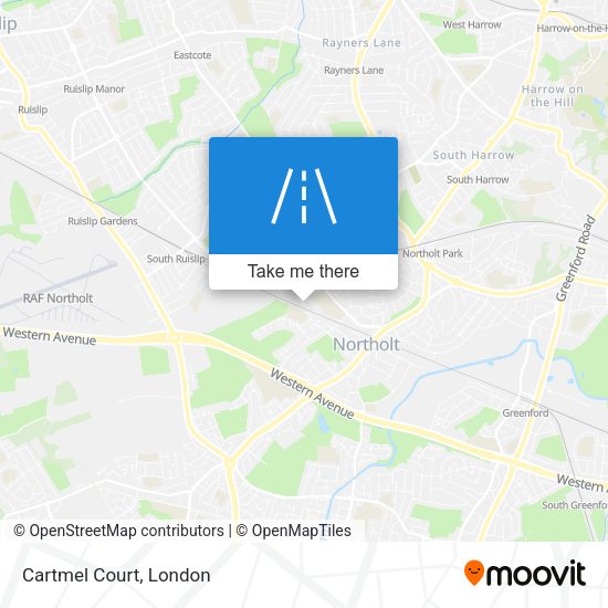 Cartmel Court map