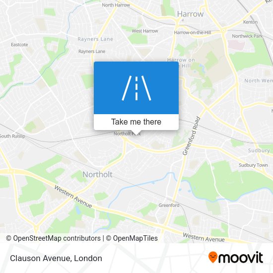 Clauson Avenue map