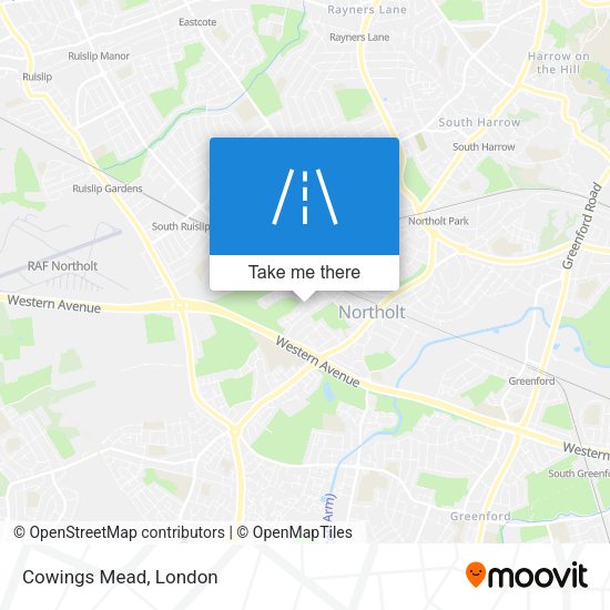 Cowings Mead map