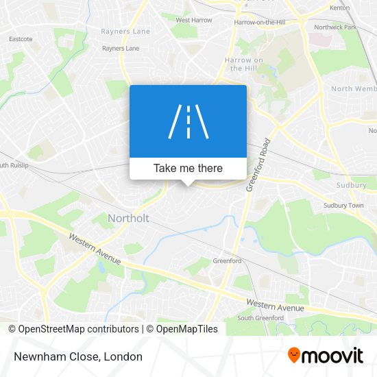Newnham Close map