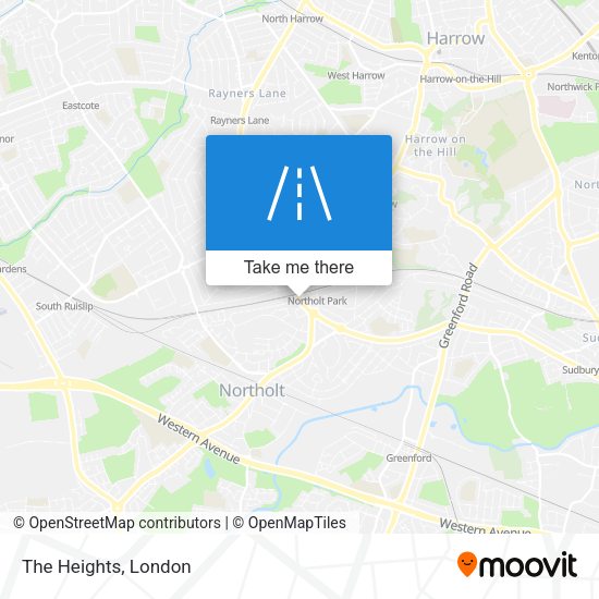 The Heights map