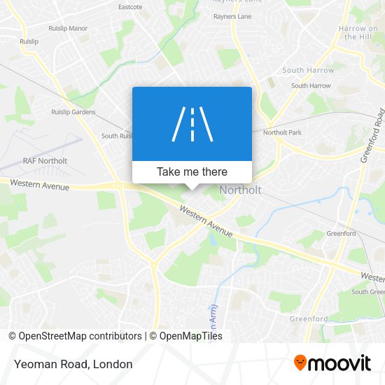 Yeoman Road map