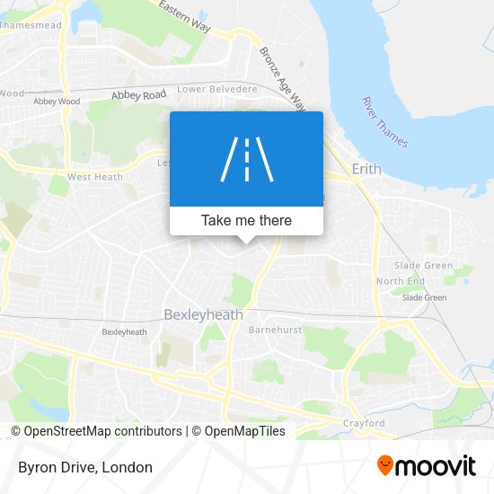 Byron Drive map