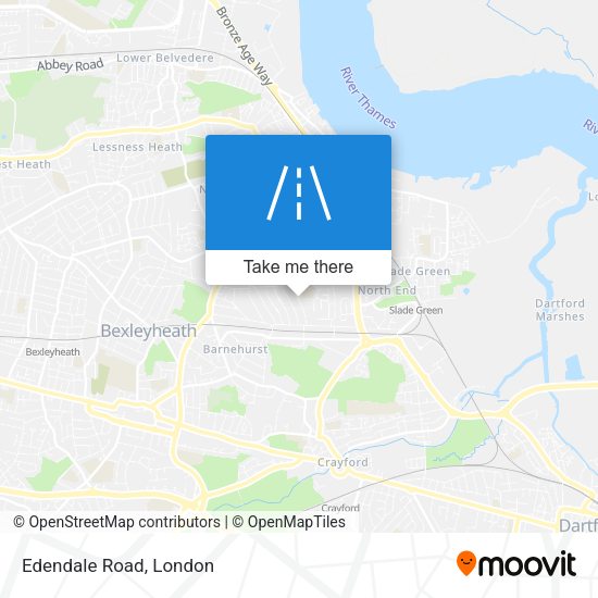 Edendale Road map