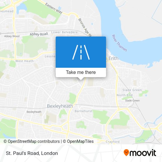 St. Paul's Road map