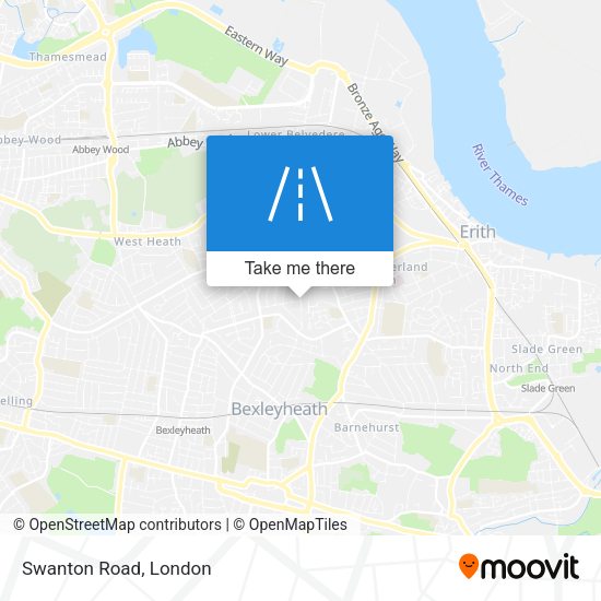 Swanton Road map