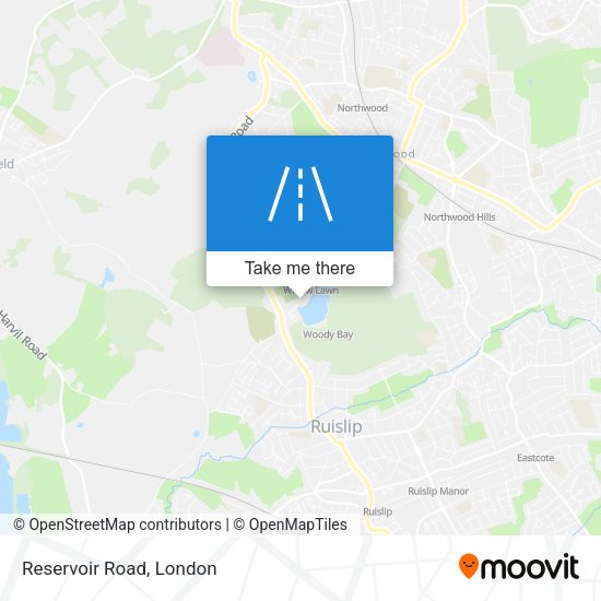 Reservoir Road map