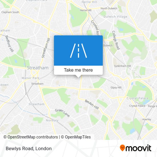 Bewlys Road map