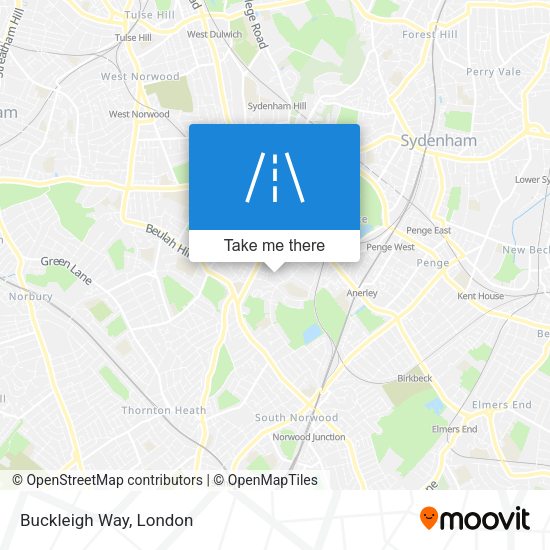 Buckleigh Way map
