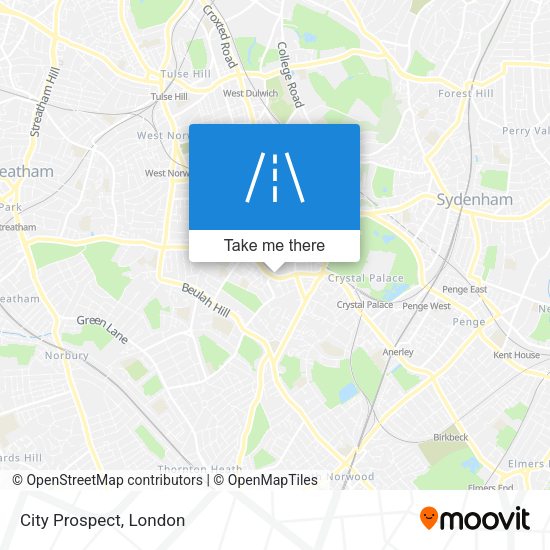 City Prospect map