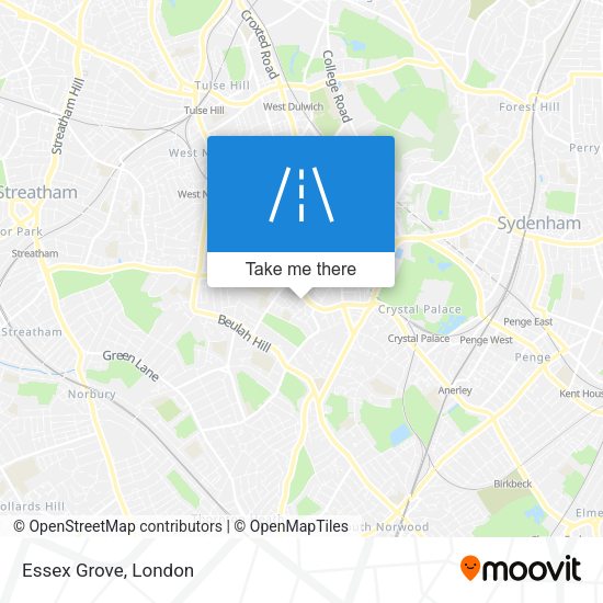 Essex Grove map