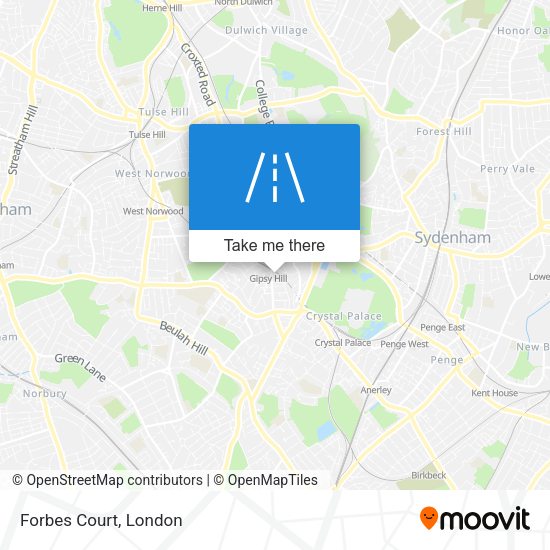 Forbes Court map