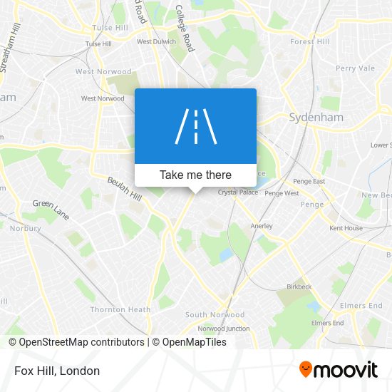 Fox Hill map