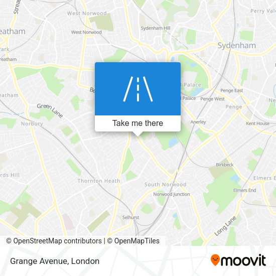 Grange Avenue map