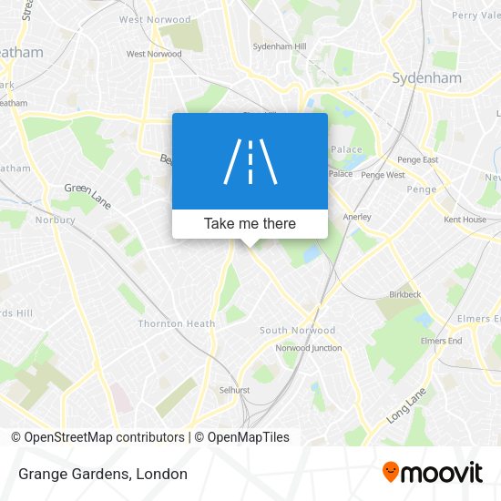 Grange Gardens map