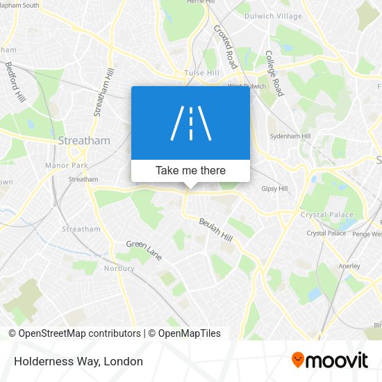 Holderness Way map