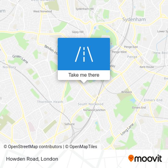 Howden Road map