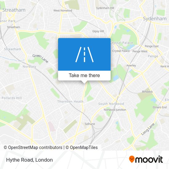 Hythe Road map
