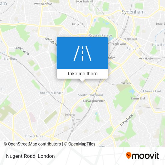 Nugent Road map