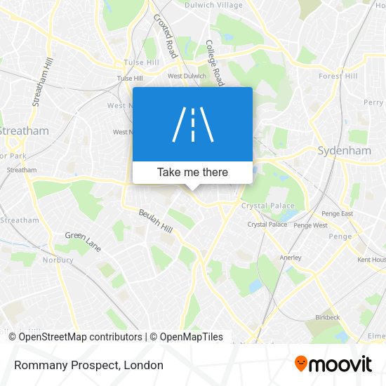 Rommany Prospect map
