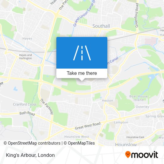 King's Arbour map