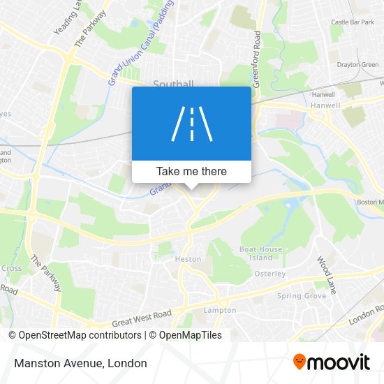 Manston Avenue map