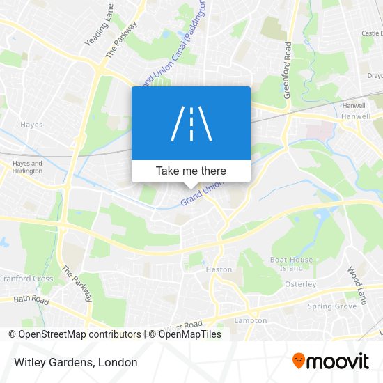 Witley Gardens map
