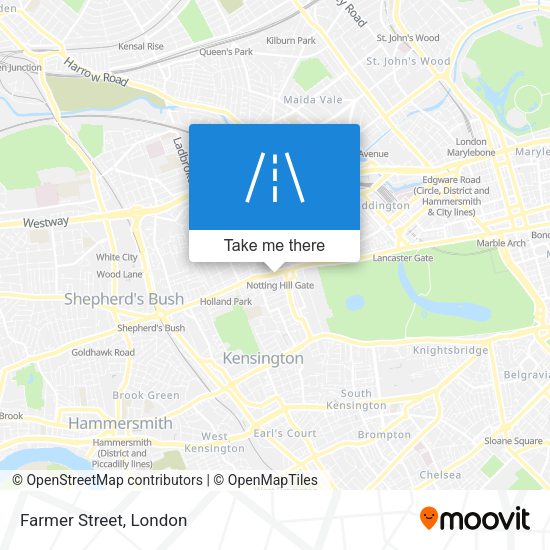 Farmer Street map